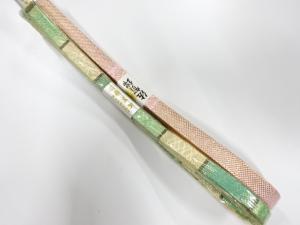 未使用品　正絹　佐賀錦　帯締め　2本セット